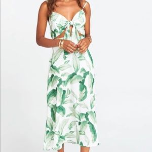 Show Me Your MuMu Moby midi dress